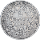 2 francs Cérès 1894 A - Revers
