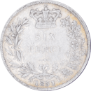 6 pence Guillaume IV 1831 - Revers