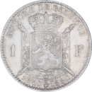 1 franc 1880 Léopold II - Revers