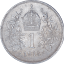 1 couronne 1914 François Joseph Ier - Revers