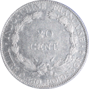 20 cents Indochine française 1937 A - Revers