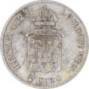 ¼ lire - François Ier 1823 M - Revers