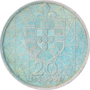 Revers 20 escudos 1966 Pont Salazar