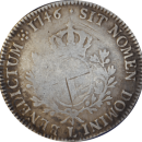 Écu d'argent au bandeau  1746 L Louis XV - Revers