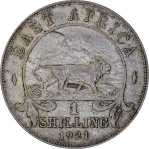 Revers 1 shilling George V 1921 H