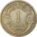 1 franc 1935 Morlon - Revers