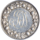 Médaille de Mariage 1860-1879 poinçon abeille - Revers