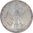 5 deutsche mark 1969 G Theodor Fontane - Revers